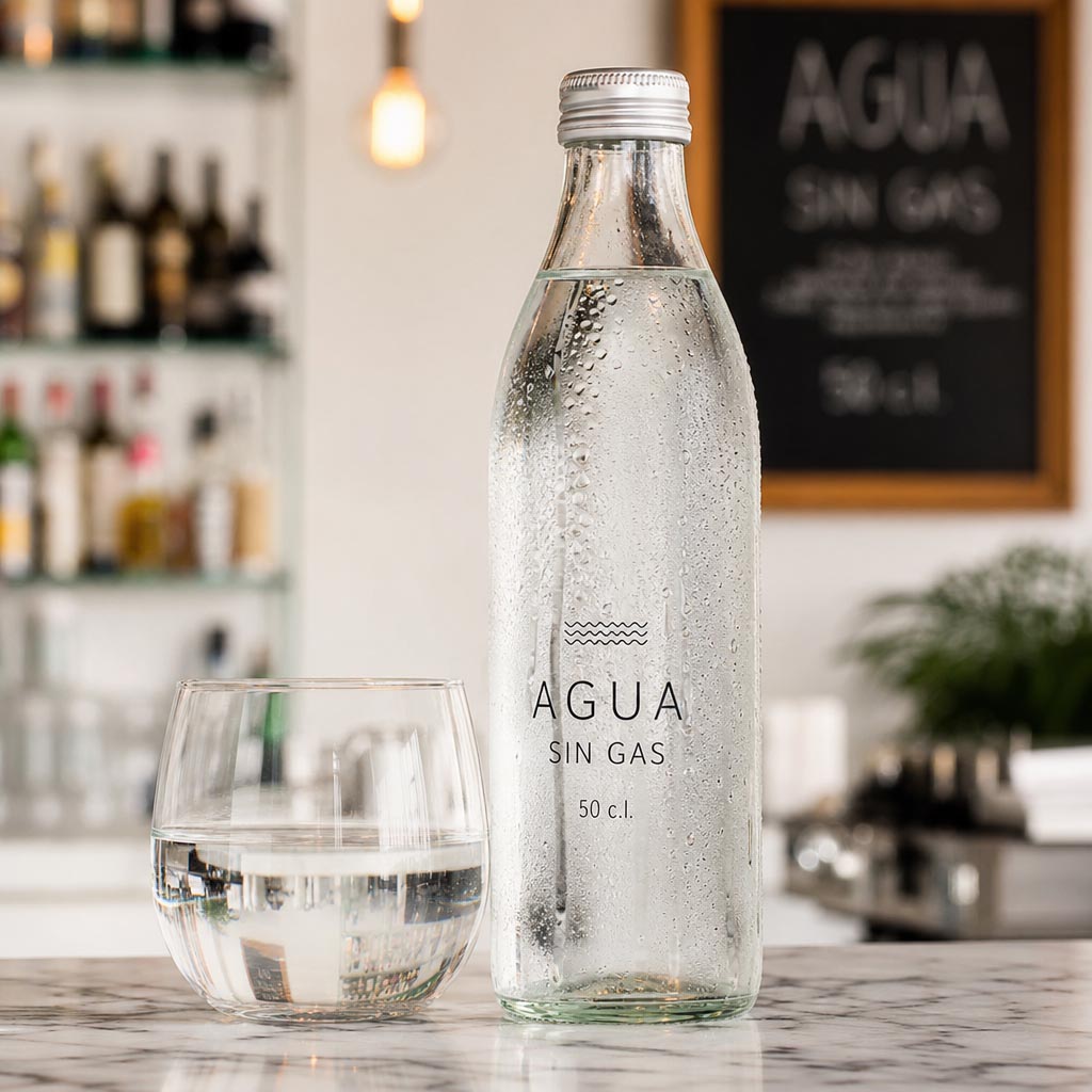 Agua sin gas (50 c.l.)