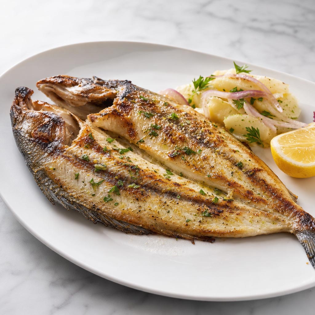 Dorada a la espalda